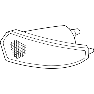 GM 5976572 Parking/Turn Lamp, Passenger Side GM 5976572 Parking/Turn Lamp, Passenger Side