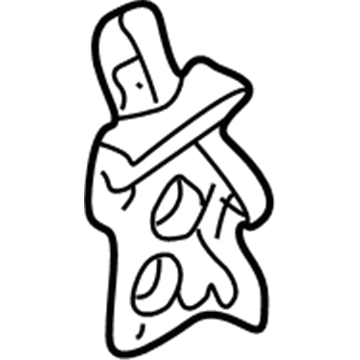 Oldsmobile 26057170 Lock Housing