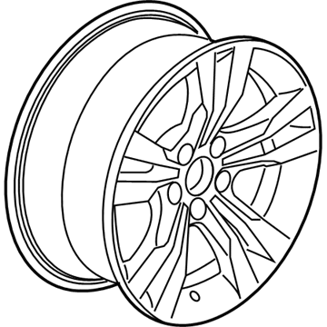 Cadillac Spare Wheel - 23492304