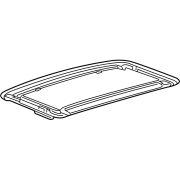 GM 39131354 Sunroof Glass
