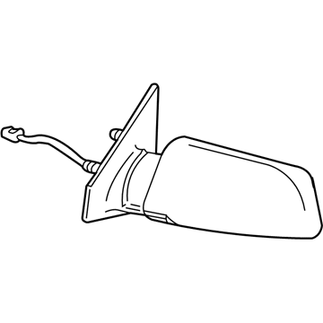 GMC K1500 Side View Mirrors - 15764760