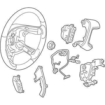 Cadillac Escalade Steering Wheel - 22947788