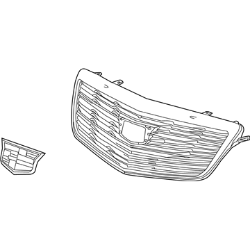 GM 22879628 Grille Assembly