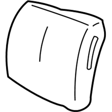 Oldsmobile 88949202 Seat Back Cover