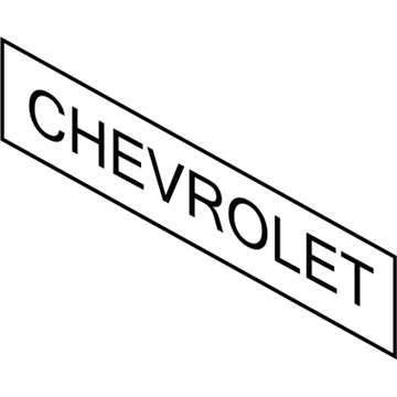 Chevy Aveo Emblem - 96462536
