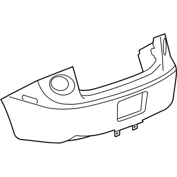 Chevy Cobalt Bumper - 12336075