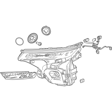 2024 Chevy Trailblazer Headlight - 42859234