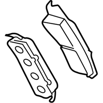 GMC Sierra 3500 Brake Pad - 18048101