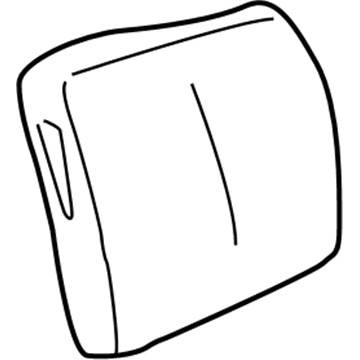 Buick 16817014 Seat Back Cover