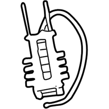 Buick 16814804 Lumbar Support