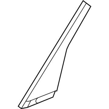 GM 23163510 Applique, Front Passenger Side GM 23163510 Applique, Front Passenger Side