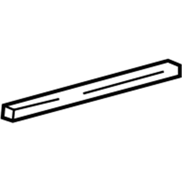 2000 Pontiac Firebird Weather Strip - 10225725