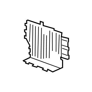 GM 84809177 Seat Back Panel, Rear Passenger Side GM 84809177 Seat Back Panel, Rear Passenger Side