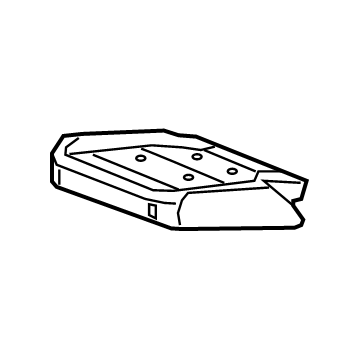 2020 GMC Sierra 1500 Seat Cushion Pad - 84516962