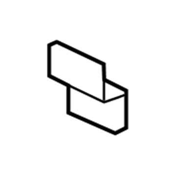 GM 23441344 Side Bracket, Rear GM 23441344 Side Bracket, Rear