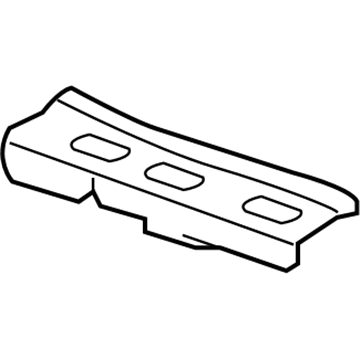 GM 42665253 Side Plate, Rear Driver Side GM 42665253 Side Plate, Rear Driver Side