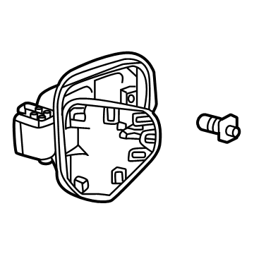 GMC Fuel Filler Housing - 87832686