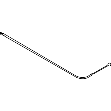 2004 Chevy Aveo Fuel Door Release Cable - 96541115