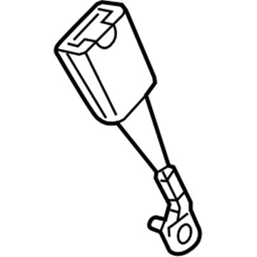 2012 GMC Canyon Seat Belt - 19258614