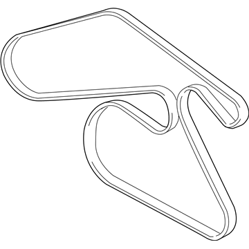 2016 Cadillac XTS Drive Belt - 12636137