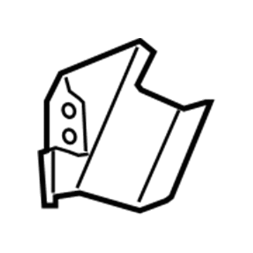 Chevy 15147253 Bumper Cover Support Bracket