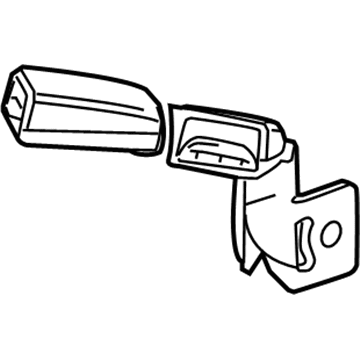 2011 GMC Terrain Seat Belt - 19209429