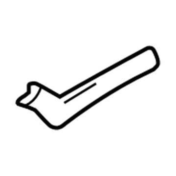 GM 10236327 Upper Weatherstrip, Front Driver Side