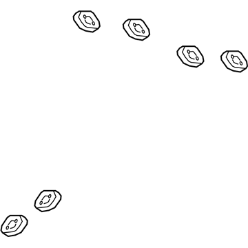 Chevy 10304424 Muffler W/Tpipe Insulator