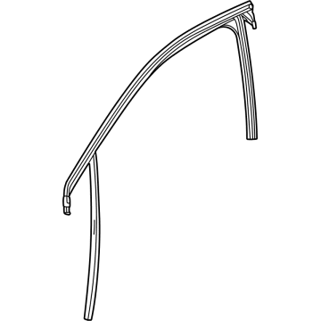 2022 Chevy Bolt EUV Door Seal - 42774471