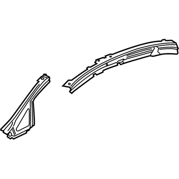 Buick 23354328 Windshield Pillar Reinforcement