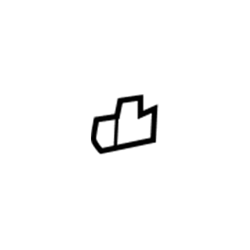 GM 20911743 Inner Windshield Pillar Rear Bracket, Front Driver Side