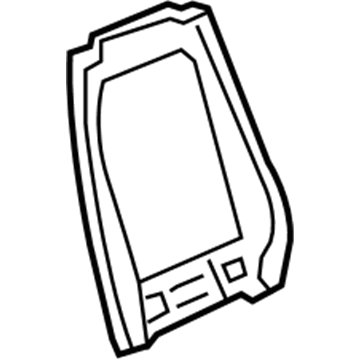 GM 22804411 Seat Back Frame, Front