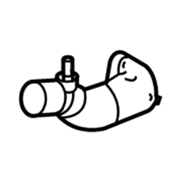 2008 Chevy Equinox Cooling Hose - 12590925