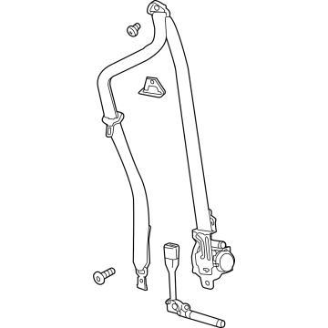 GMC Hummer EV Pickup Seat Belt - 87836496