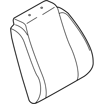 Chevy 96807833 Seat Back Cover