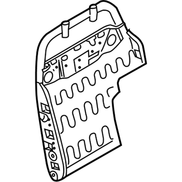 Chevy 95986221 Seat Back Frame