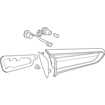 Buick 42790333 Backup Lamp