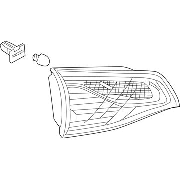 Chevy Tail Light - 84341670