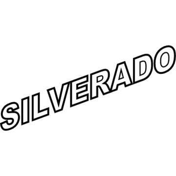 Chevy Silverado 3500 HD Emblem - 15129652