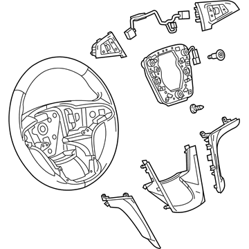 Chevy Equinox Steering Wheel - 23290599
