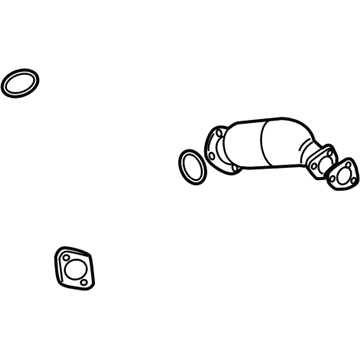 Chevy Traverse Exhaust Pipe - 19418920