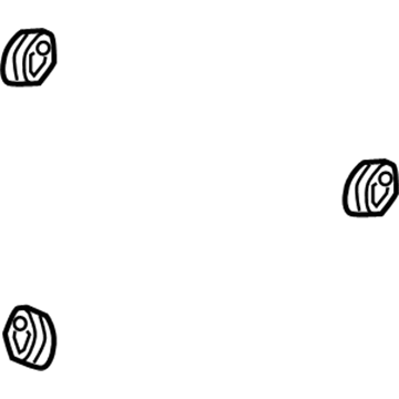 Buick 15287606 Muffler & Pipe Insulator