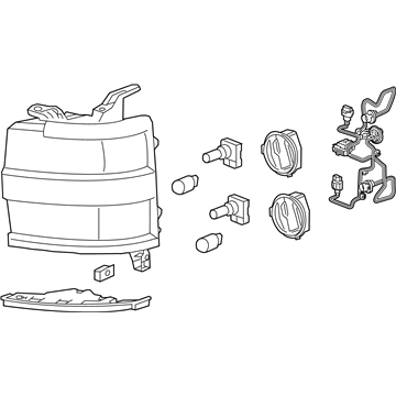 Chevy Suburban Headlight - 84388592