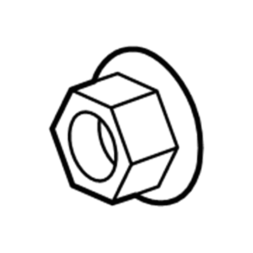 Chevy 11514597 Mount Bracket Nut