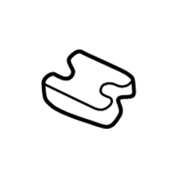 Buick 11513599 Wheel Opening Molding U-Nut