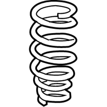 Cadillac SRX Coil Springs - 25810849