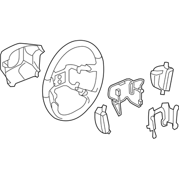 Chevy Steering Wheel - 25774668