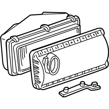 GMC C2500 Suburban Air Filter - 25098524