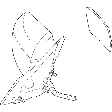 Cadillac Side View Mirrors - 15807487