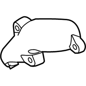 2012 Chevy Express 2500 Exhaust Heat Shield - 12668106